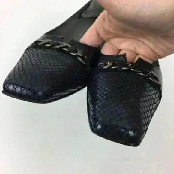 Stuart Weitzman Heels Sz 8.5 SS Leather Cap Toe - Picture 7 of 9